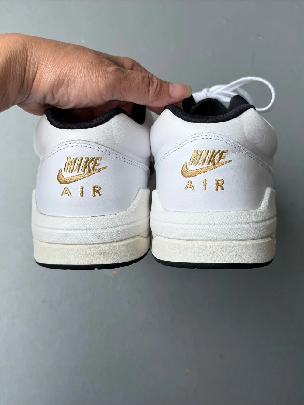 Air Jordan Stadium 90 White Metallic Gold  size 12.5